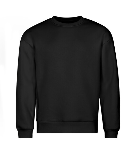 Mikina Unisex Malfini® Vibe Crew - Černá / 3XL