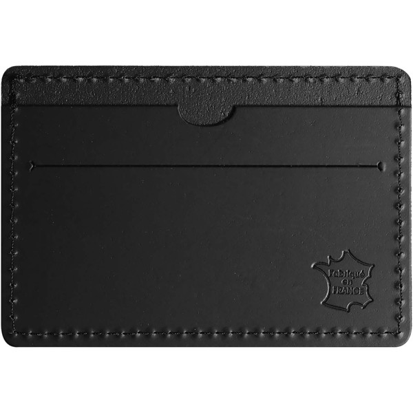 Citizen Green Tintin recycled leather card holder - Black