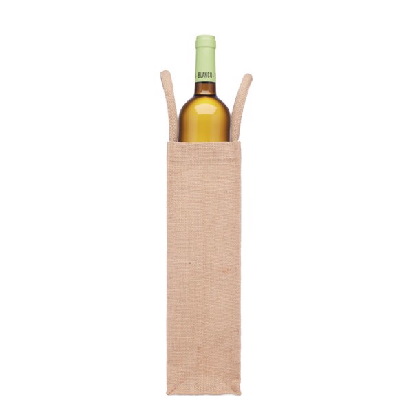 Campo Di Vino jute wine bag, 320 g/m² canvas