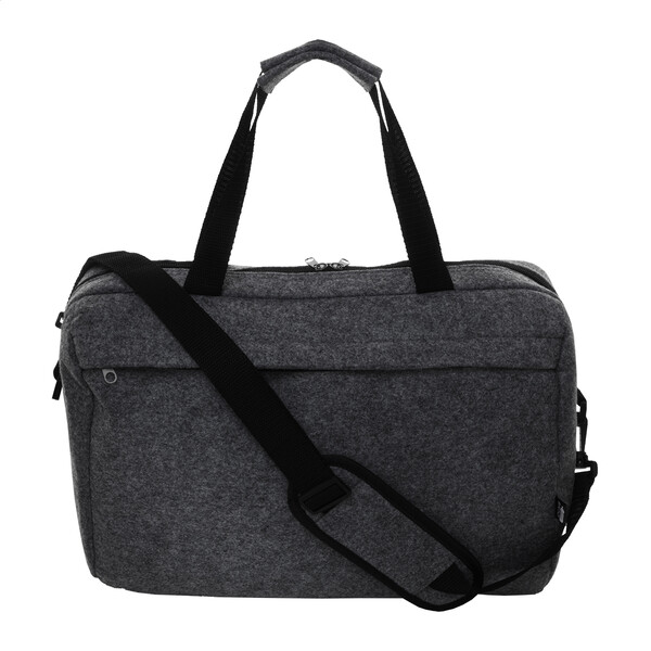 Rpet Felt Document Bag Refelt Docu - Dark Grey