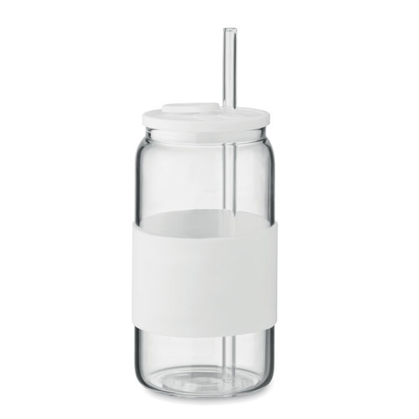 High borosilicate tumbler 550ml Borosip - White