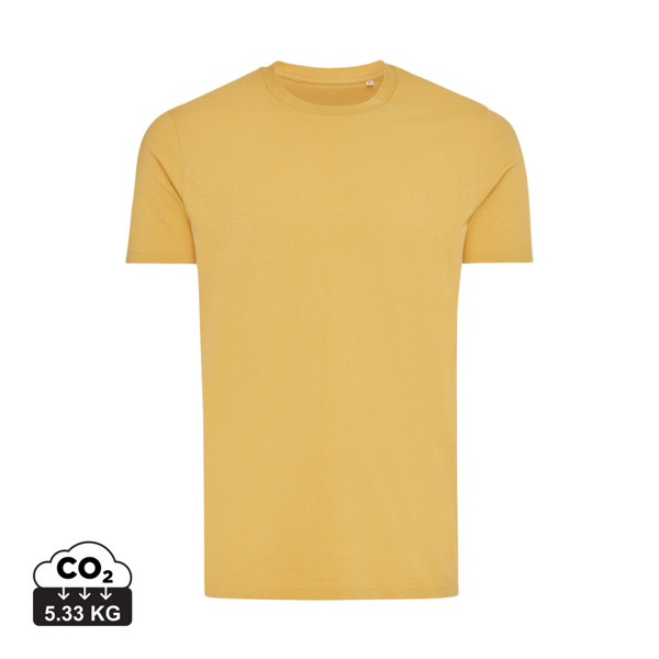 Iqoniq Bryce recycled cotton t-shirt - Ochre Yellow / XS