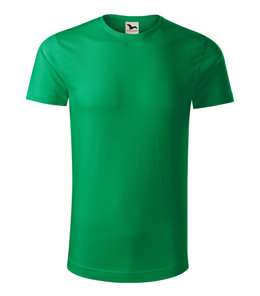 Tričko Pánské Malfini® Origin (Gots) - Středně Zelená / 2XL
