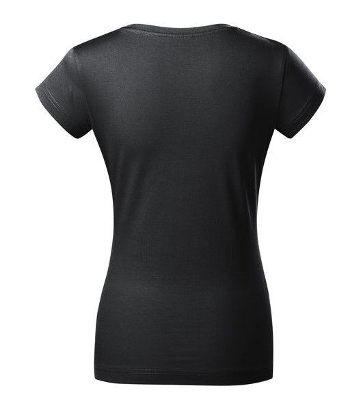 Tričko Dámské Malfini® Fit V-Neck - Ebony Gray / M