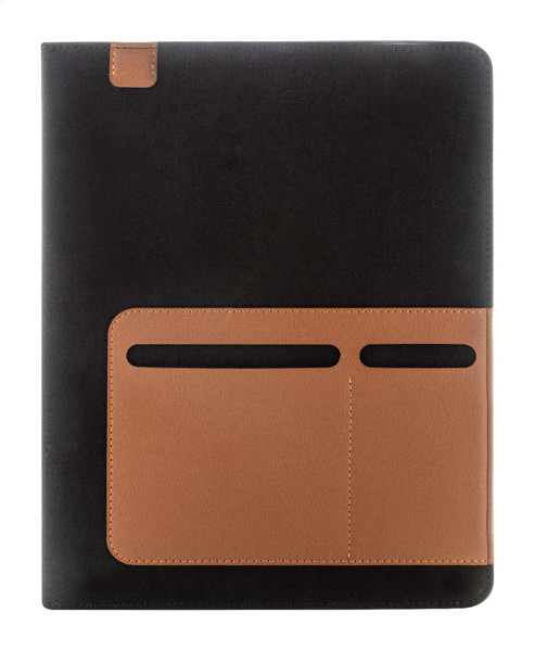 Recycled Canvas Document Folder Capudo A4 - Black