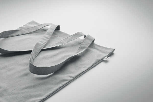 Sac shopping en coton recyclé Viveka Colour - Gris