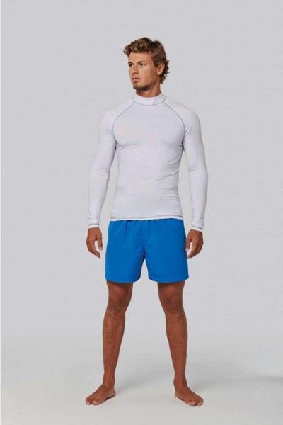 Men's Technical Long-Sleeved T-Shirt With Uv Protection - White / XS