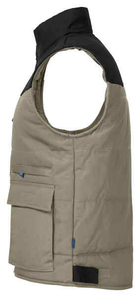 2806 PADDED VEST CONTRAST 0410999 KHAKI S