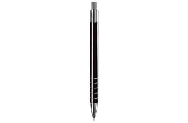 Talagante aluminum ball pen 5 rings - Black
