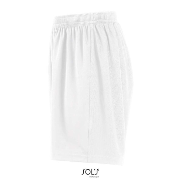 Sol's San Siro 2 - Adults' Basic Shorts - White / S