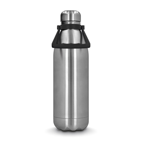 BOUTEILLE GOURDE 1,5 L ISOTHERME DOUBLE-PAROI INOX AVEC POIGNEE