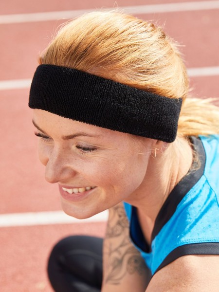 Terry Headband - White