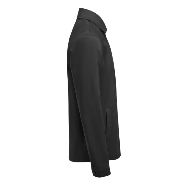 Modern Zip Overshirt Black XS