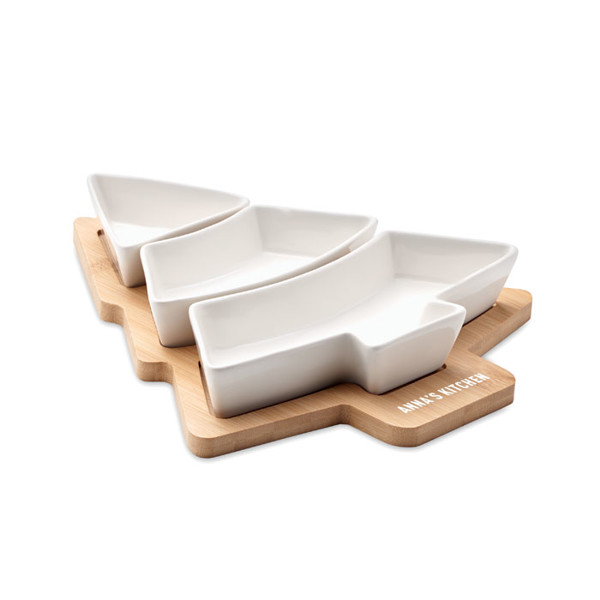 Christmas tree serving tray Viram