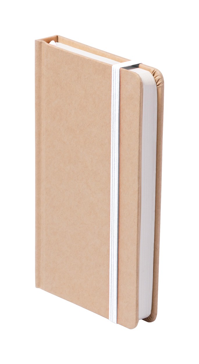 Notebook Bosco - White / Natural