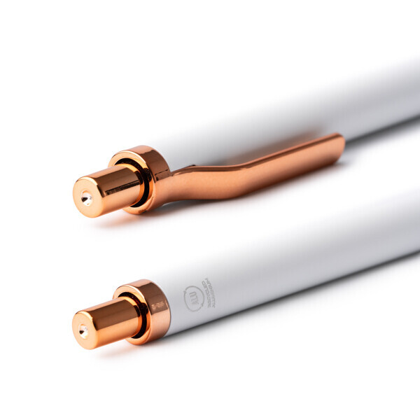 Esferográfica de Metal - branco