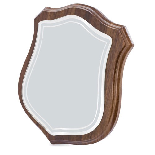 MODERN SHIELD-SHAPED TROPHY FOR SUBLIMATION "ESCUDO"