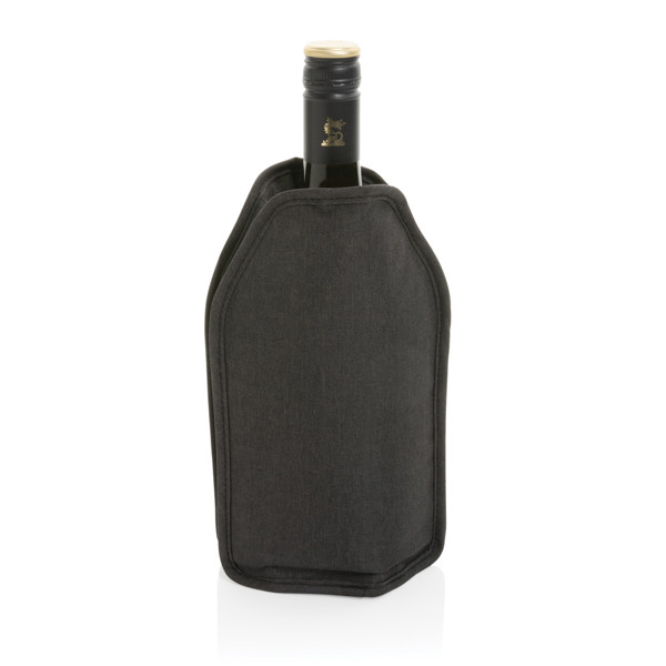 Vino AWARE™ RPET wine cooler sleeve - Black