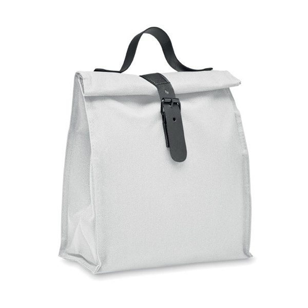 600D RPET cooler bag Chill - White