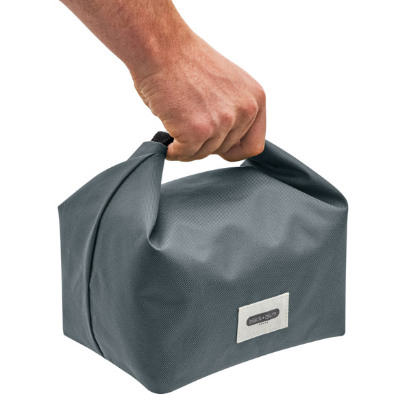 Black+Blum 6.7L insulated Lunch/Cooler Bag - Grey
