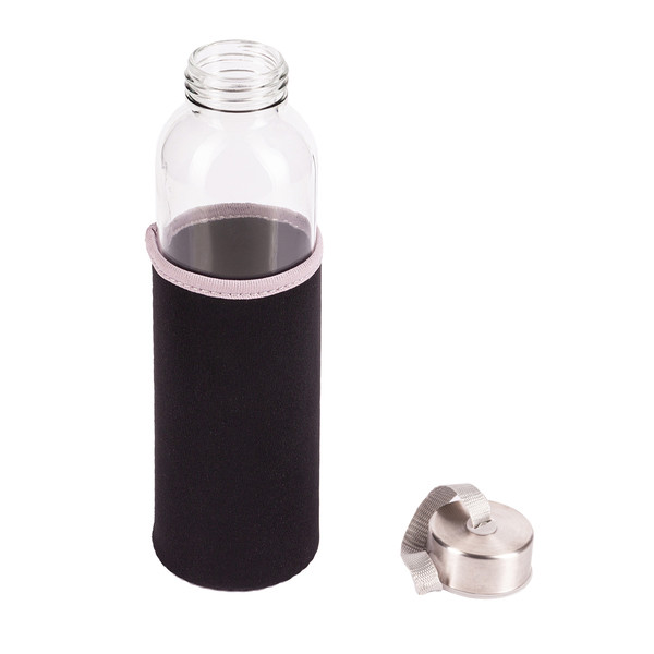 Vim glass bottle 500 ml - Black