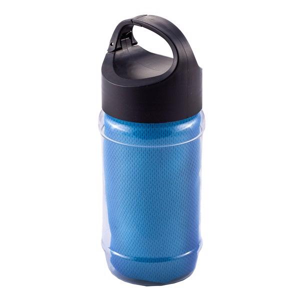 Feel cool towel in bottle - Blue