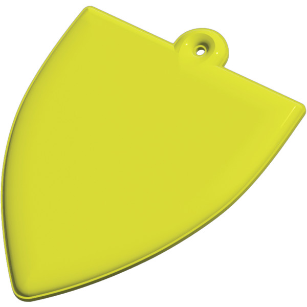 Pendente refletor de PVC com emblema RFX™ - Amarelo neón