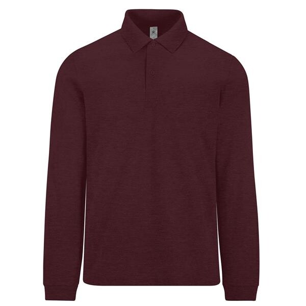 My Polo 210 Lsl - Heather Grey Fog / S