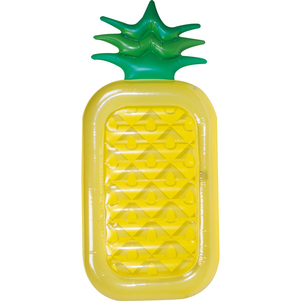 TEKLA Nafukovacie lehátko, ananás - Yellow