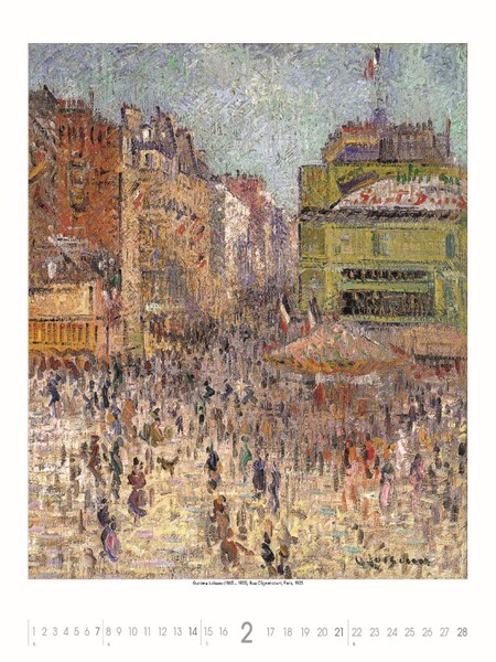 Nástenný Kalendár Impressionists 2027