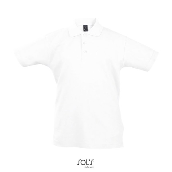 SUMMER II KIDS Polo 170g - Branco / XL