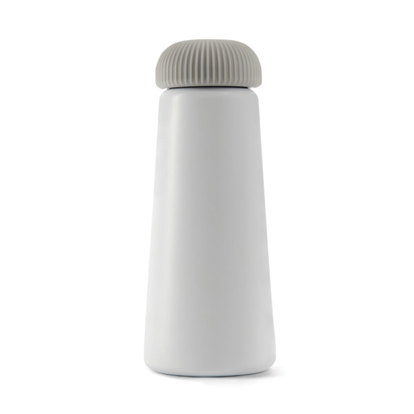 Vinga Erie vacuum bottle 450 ml,recycled steel - White