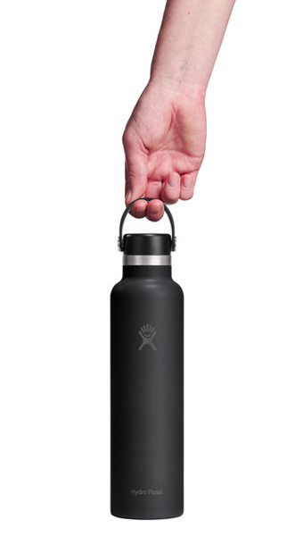 24 OZ STANDARD FLEX CAP BLACK