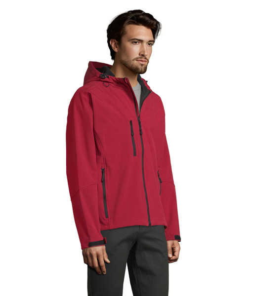 REPLAY UOMO SOFTSHELL Replay Men - Rosso PeperoncinoXXL