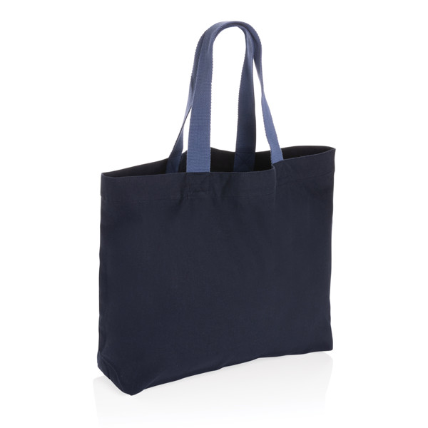 Impact Aware™ 240 gsm rcanvas large tote undyed - Navy