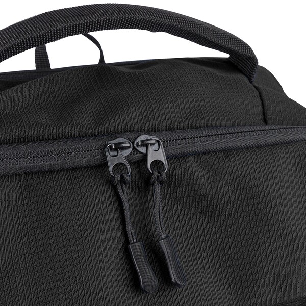 rPET (300D) polyester Ocean Bound backpack Tova - black