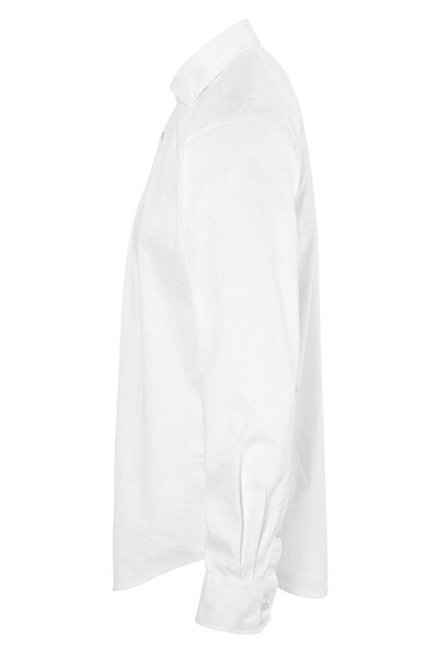 Cottover Gots Twill Comfort Man white 44