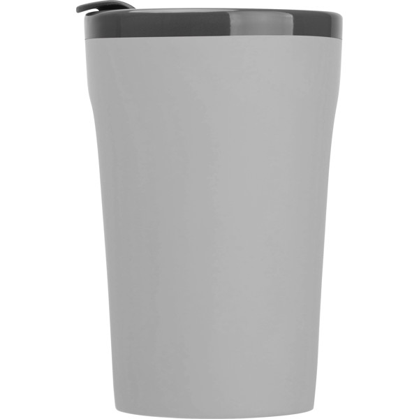 Ceramic cup – rubberized TOMAS - Silvergrey