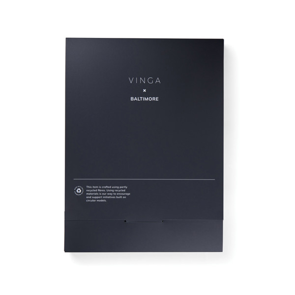 VINGA Porte-documents A4 RCS Baltimore - Bleu Marine