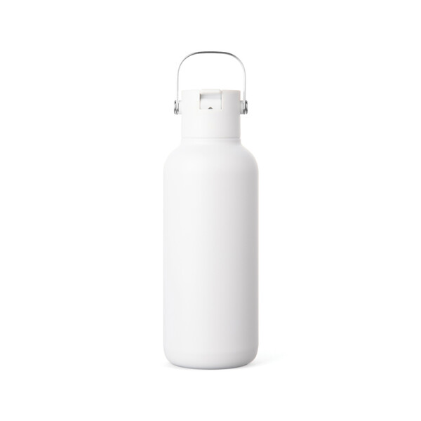 VINGA Cael RCS SS sip bottle 600ML - White