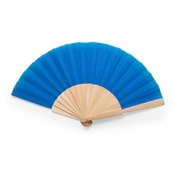 Calesa Hand Fan Blue - Light Royal
