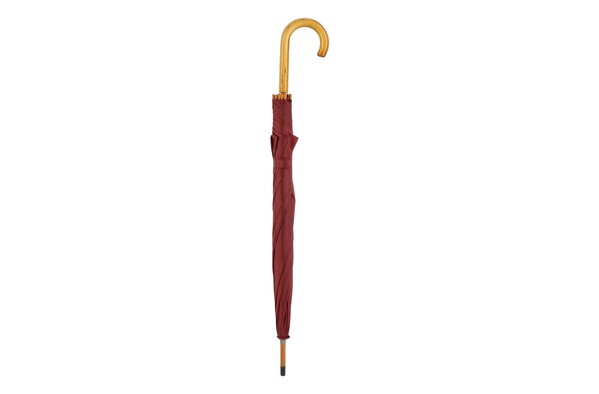 Aran 190T polyester 23" Paraply med automatisk åbning - Bordeaux