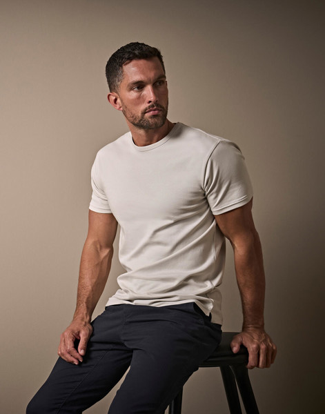 Mens Interlock T-Shirt - Powder Grey / M