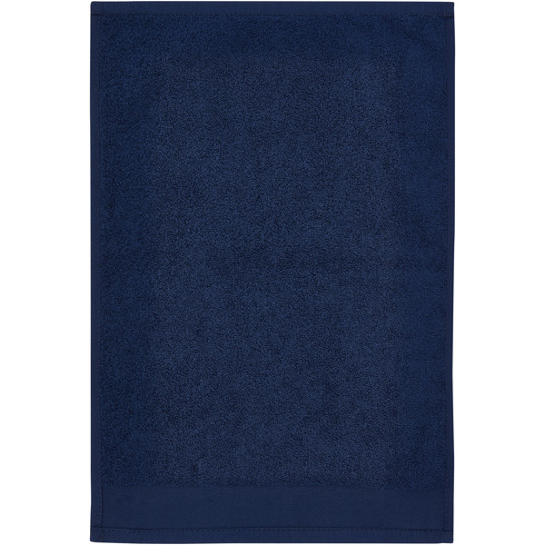 Asciugamano 30 x 50 cm in cotone da 550 g/m² Chloe - Navy