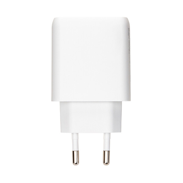 Chargeur USB GaN 2 ports TOMARES - blanc