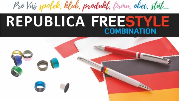 Republica Freestyle plastic pen, 132 mm length