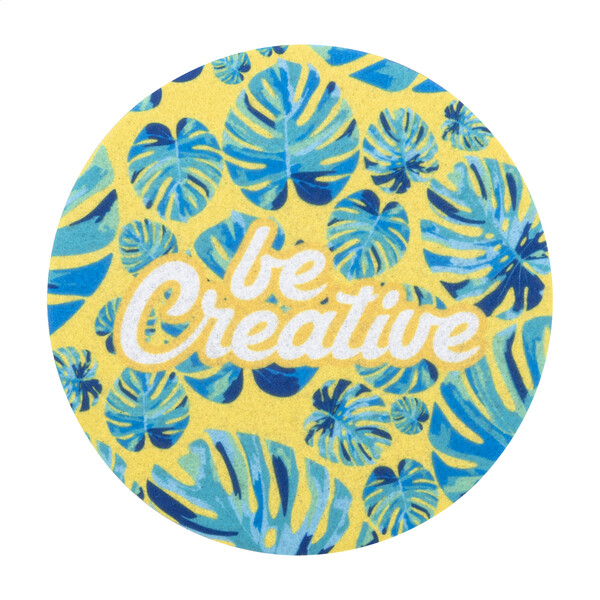 Rpet Felt Coaster CreaFelt Drink Plus - Circle