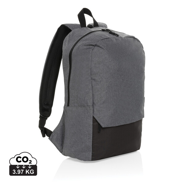 Kazu AWARE™ RPET basis 15.6" laptoprugzak - Grijs