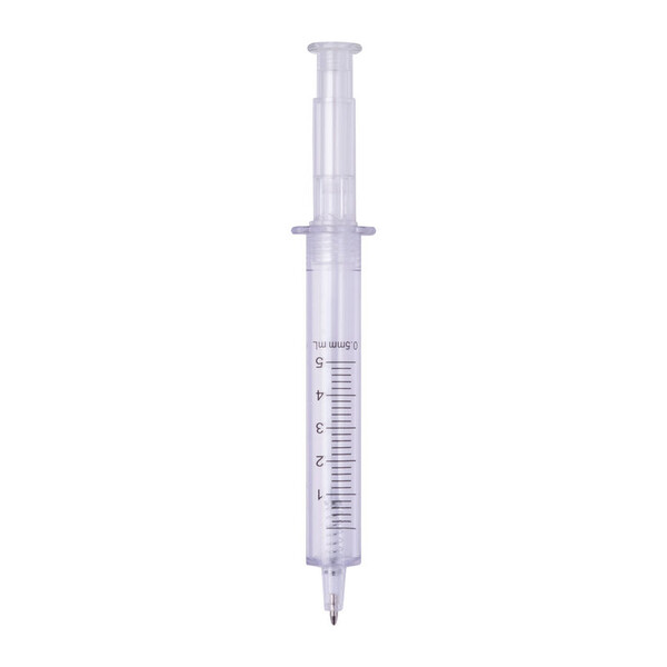 Syringe Ballpoint Pen Vicenza - Transparent
