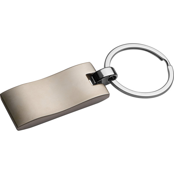 Metal keyring TIMOTHY - Silvergrey